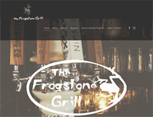 Tablet Screenshot of frogstone.com